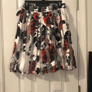 Floral skirt
